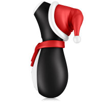 Satisfyer Penguin – vánoční tučňákový masážní přístroj pro bezdotykovou stimulaci klitorisu - 78373025 - 5