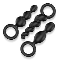 Satisfyer Booty Call sada tří černých análních zátkových kolíčků - 70851211 - 3