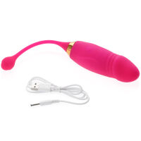 VÝKONNÉ STIMULAČNÍ VAJÍČKO OVLÁDANÉ APLIKACÍ - 9 ZABUDOVANÝCH FUNKCÍ  - 74212637 - 3