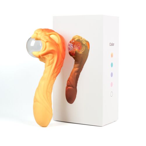 Oboustranný vibrátor Snake Plasma Ball se 100 funkcemi - 71498051