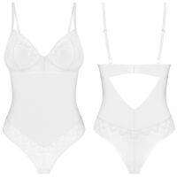 Obsessive jemné bílé krajkové body Alissium - 73202968 - 5