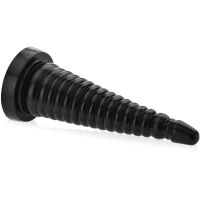 OBROVSKÝ ANÁLNÍ KOLÍK DÉLKA 23 cm PRŮMĚR 6,6 cm ANAL PLUG SE SILNOU PŘÍSAVKOU  - 77944357 - 2