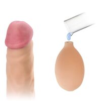 DILDO S EJAKULACÍ, REALISTICKÝ PENIS PRO NEDOČKAVOU ŠTĚRBINKU - 72423079 - 2