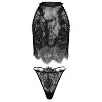 Komplet spodního prádla tanga + košilka Dkaren Olimpia - 73715543 - 5