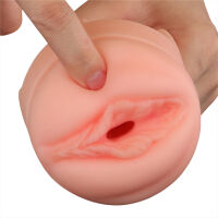 Měkká realistická pochva v plechovce Blond Ale masturbátor - 73561564 - 5