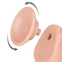 Penis 19,5 cm, superrealistické dildo s pohyblivou kůží - 75304896 - 2