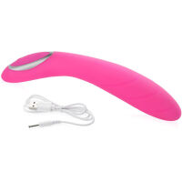 SILIKONOVÝ VIBRÁTOR VODĚODOLNÝ STIMULÁTOR G-BODU - 36 FUNKCÍ  - 70687103 - 2