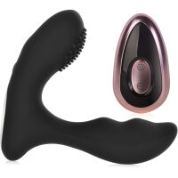 DVOUSYSTÉMOVÝ MASAŽÉR PROSTATY 12 FUNKCÍ DÁLKOVÉ OVLÁDÁNÍ  - 75849823 - 3