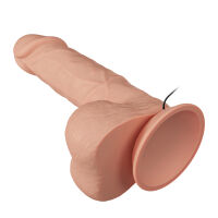 Tělový realistický vibrátor penis s přísavkou a dálkovým ovládáním - 70640419 - 5