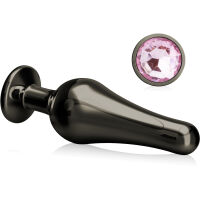 ANÁLNÍ KOLÍK Z NEREZOVÉ OCELI PLUG S KAMÍNKEM – 87659576 - 2