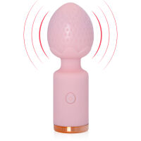 Mini masér vibrátor jahoda pro ženy 10 programů - 73167401 - 4