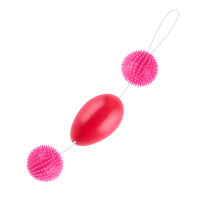 Stimulační řetízek trojité gejša kuličky s závažím - 72011727 - 3