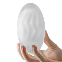 Elastický gelový masturbátor s vlnami pro muže 13 cm - 74709762 - 5