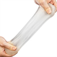 Elastický gelový masturbátor s vlnami pro muže 13 cm - 74709762 - 3