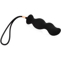 ANÁLNÍ KOLÍK SE SMYČKOU ANAL PLUG KE STIMULACI PROSTATY SE SVORKOU NA VARLATA A PENIS  - 73559087 - 2