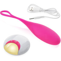 VIBRAČNÍ VAJÍČKO NA DÁLKOVÉ OVLÁDÁNÍ SILIKONOVÉ SEX VAJÍČKO KE STIMULACI - 10 FUNKCÍ - 71429410 - 2