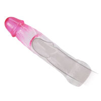 Průhledný návlek na penis pro zvětšení + 5 cm - 70191499 - 4