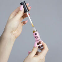 Vibrant Kiss Brownie příchuťový lesk na rty vibrátor v tekutině - 72441174 - 2