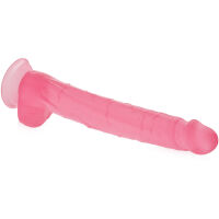OBROVSKÉ DILDO 34cm UMĚLÝ PENIS S VARLATY NA PŘÍSAVCE - 70914083 - 2