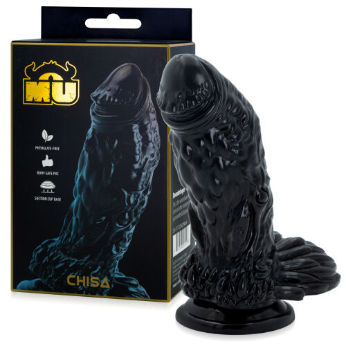 Fantasy dračí dildo tlustý penis s přísavkou 17,5 cm - 72280287