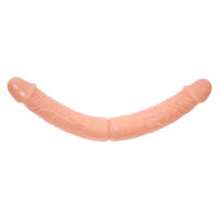Dvojité realistické ohebné tělové dildo pro páry 36 cm - 71519872 - 4