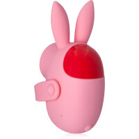 Růžový králíček mini masér celého těla masturbátor pro ženy - 79186214 - 4