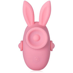 Růžový králíček mini masér celého těla masturbátor pro ženy - 79186214