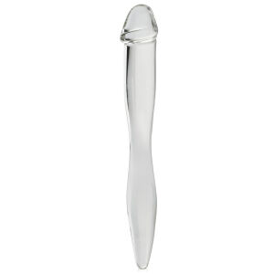 DVOUSTRANNÝ SKLENĚNÝ PENIS, ANÁLNÍ KOLÍK ROZKOŠE  - 77529438