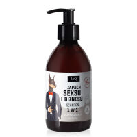 Veganská sada pro muže DOBERMAN gel + mýdlo + šampon + olej - 76225120 - 4