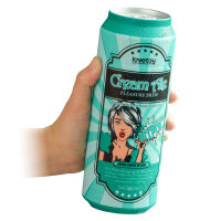 Měkké realistické rty a hluboké hrdlo v plechovce Cream Ale masturbátor - 78692141 - 9