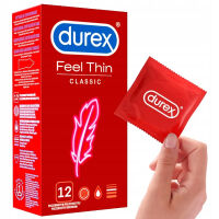 Durex Feel Thin Classic tenké kondomy 12 ks - 71681659 - 4