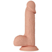 Měkké tělové realistické dildo s přísavkou 20,5 cm - 77370387 - 4
