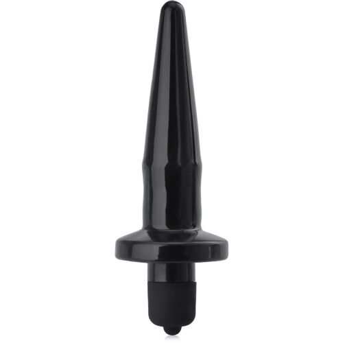 GELOVÝ ŠTÍHLÝ ANÁLNÍ KOLÍK - TURBO VIBRACE  - 73567225