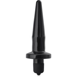 GELOVÝ ŠTÍHLÝ ANÁLNÍ KOLÍK - TURBO VIBRACE  - 73567225