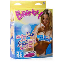 BRANDY BIG BOOOB LOVE DOLL  S TVÁŘÍ  3D - DSR 0517186 - 2