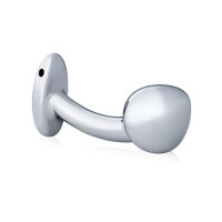 Ocelový zahnutý anální kolík 2,6 cm v průměru - 79391966 - 2