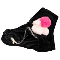 Kalhotky s plyšovým nafukovacím penisem vtipný dárek - 78361430 - 2