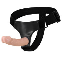 Strap-on pás s realistickým penisem pro pegging 20 cm - 75528100 - 5