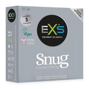 EXS SNUG CLOSER FIT kondom těsnější lepší přizpůsobení - 70501135