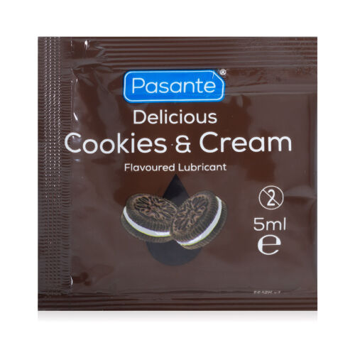 Pasante Delicious Cookies lubrikační gel s dezertní příchutí 5 ml - 77501303