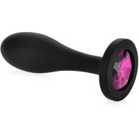 SILIKONOVÝ ANÁLNÍ KOLÍK ELEGANTNÍ ANAL PLUG S KŘIŠŤÁLEM - 71066634 - 2