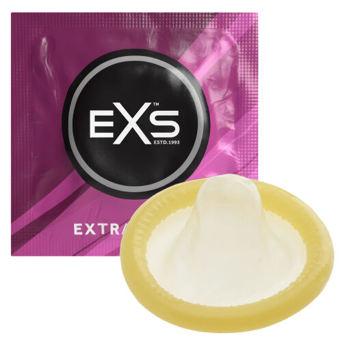Extra silný kondom pro maximální ochranu EXS EXTRA THICK - 75722776