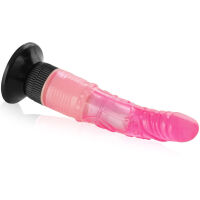 VIBRÁTOR G-SPOT NA PŘÍSAVCE GELOVÝ PENIS  - 79373133 - 2