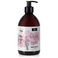 Veganská kosmetická sada PIWONIA, sprchový gel + tělový krém - 74593745 - 4