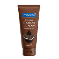 Pasante Delicious ochucený lubrikační gel s příchutí čokoládových sušenek 75 ml - 77586070 - 2
