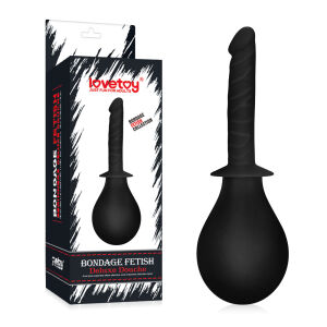 Irigátor ve tvaru penisu s hruškou pro klystýr 230 ml - 72078734