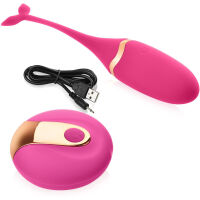 STIMULAČNÍ VAJÍČKO DO VAGÍNY I ANÁLU  NA DÁLKOVÉ OVLÁDÁNÍ  - 10 SEX FUNKCÍ RŮŽOVÁ BARVA- 73921135 - 2