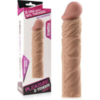 PŘIROZENÝ NÁVLEK PENIS DELŠÍ O 5 CM INTENZIVNĚ STIMULUJÍCÍ – 70103361 - 2