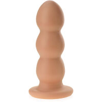 OBROVSKÉ ANÁLNÍ DILDO pr. 9 cm KULIČKOVÝ ANAL PLUG KOLÍK NA PŘÍSAVCE  - 78256989 - 3