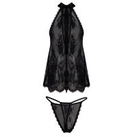 Svůdná krajková košilka + tanga Dkaren Kimberly - 70194877 - 3